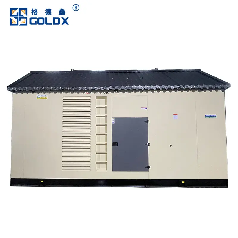 Low Noise Power Stations Diesel Generator Set